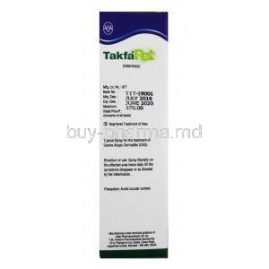 Takfa Pet, Tacrolimus direction of use