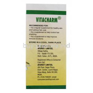 Vitacharm Skin & Coat conditioner manufacturer