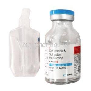 C One SB Injection, Ceftriaxone and Sulbactam injection vial