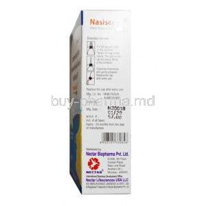 Nasosmooth Nasal Solution, Xylometazoline Hydrochloride 0.1% direction for use