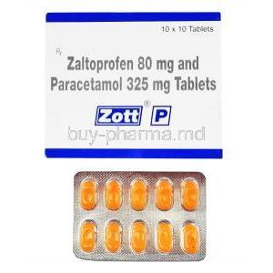 Zott P, Paracetamol/ Zaltoprofen