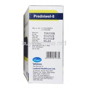 Predniwel, Methylprednisolone 8mg manufacturer
