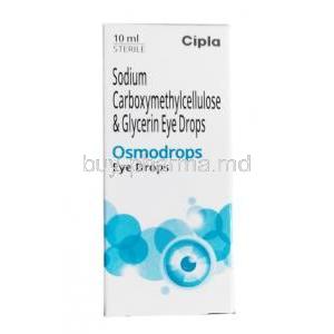 Osmodrops Eye Drop, Carboxymethylcellulose and Glycerin box