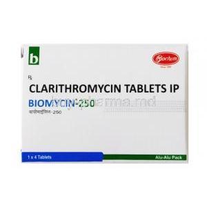 Biomycin, Clarithromycin 250mg  box