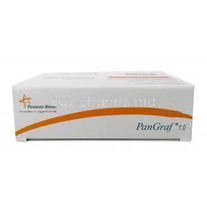 Pangraf, Tacrolimus 1mg, 60caps, Panacea Biotec Pharma, Box side view