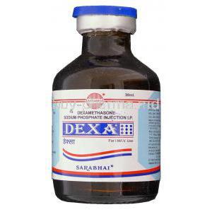 Dexa, Generic Decadron,  Dexamethasone Injection Vial