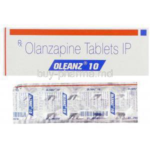 Oleanz, Generic Zyprexa,  Olanzapine 10 Mg