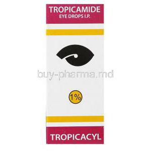 Tropicacyl, Generic Mydriacyl,  Tropicamide  Eye Drops