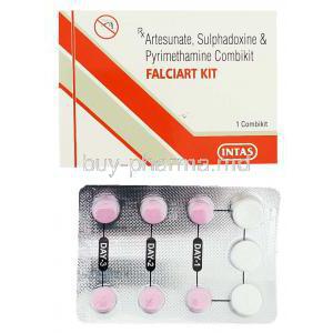 Falciart Kit, Artesunate/ Sulphadoxine/ Pyrimethamine CombiKit