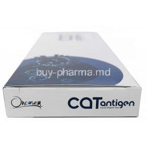 CAT Antigen Covid ART Test kit, ONCOSEM Onkolojik Sistemler San. Ve Tic, Test Kit, Box side view-2