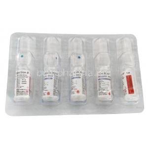 Oxypro Injection, Oxytocin 5 IU, 5 x 1mL Injection ampoule, Themis Pharmaceuticals,Ampoule package