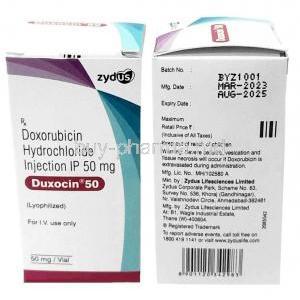 Duxocin Injection, Doxorubicin