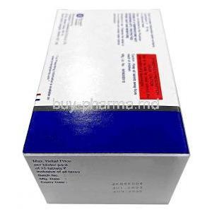 Lamitor DT 25, Lamotrigine 25mg, Torrent Pharma, Box information, Mfg date, Exp date