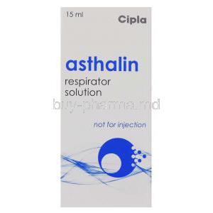Asthalin, Salbutamol  Respirator Solution Box