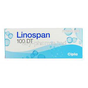 Linospan DT, Generic Zyvox, Linezolid Dispersible Tablet Box