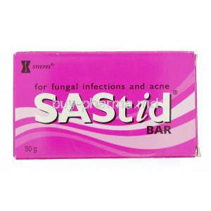 Sastid , Salicylic acid/ Sulphur precipitated 50 gm Soap Bar box