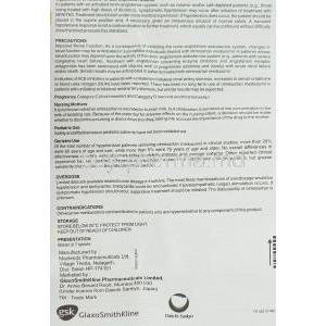 Benitec, Olmesartan  40 mg information sheet 4