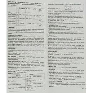 Farobact, Faropenem  200 mg information sheet 2