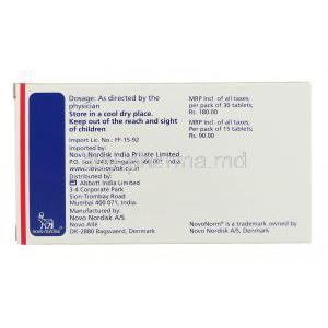 Novonorm, Repaglinide 0.5 mg Abbot