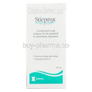 Stieprox Liquid Ciclopirox  box