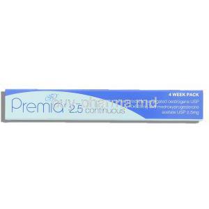 Premia Continuous 2.5 4 week pack