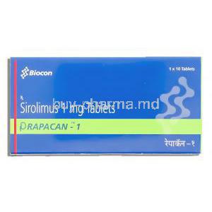 Rapacan, Generic  Rapamune, Sirolimus 1 mg  Biocon