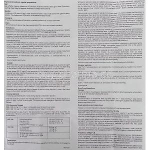 Epithra , Generic Ellence, Epirubicin  100 mg Injection information sheet 2