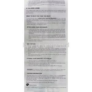 Serevent 50 mcg 60 doses Accuhaler information sheet 2