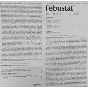 Febuxostat 80 mg information sheet 1