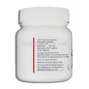 Atavir, Generic Reyataz, Atazanavir  300 mg container information
