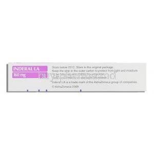 Inderal LA Propranolol 160 mg Prolonged-Release Astrazeneca