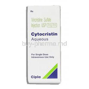Cytocristin, Generic Oncovin, Vincristine 1 mg/ 1 ml Injection
