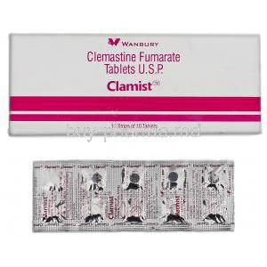 clemastine fumarate biochemie novartis