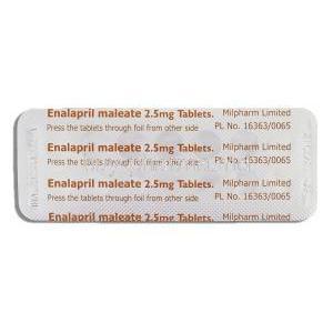 Enalapril 2.5 mg packaging