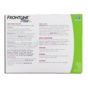 Frontline Plus for Cat 6 Packs 0.5 mg box information