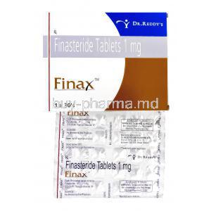 Finax, Generic Propecia, Finasteride 1mg