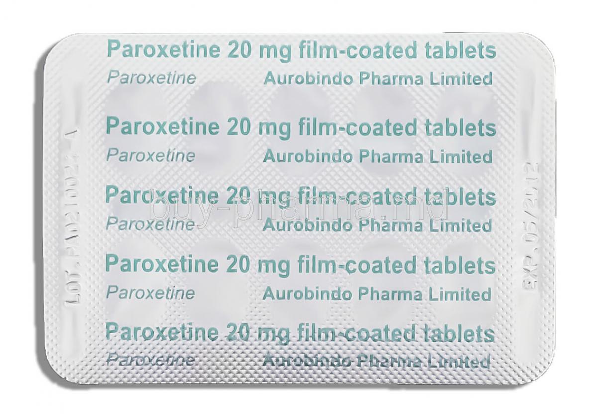 paroxetine skin disorders
