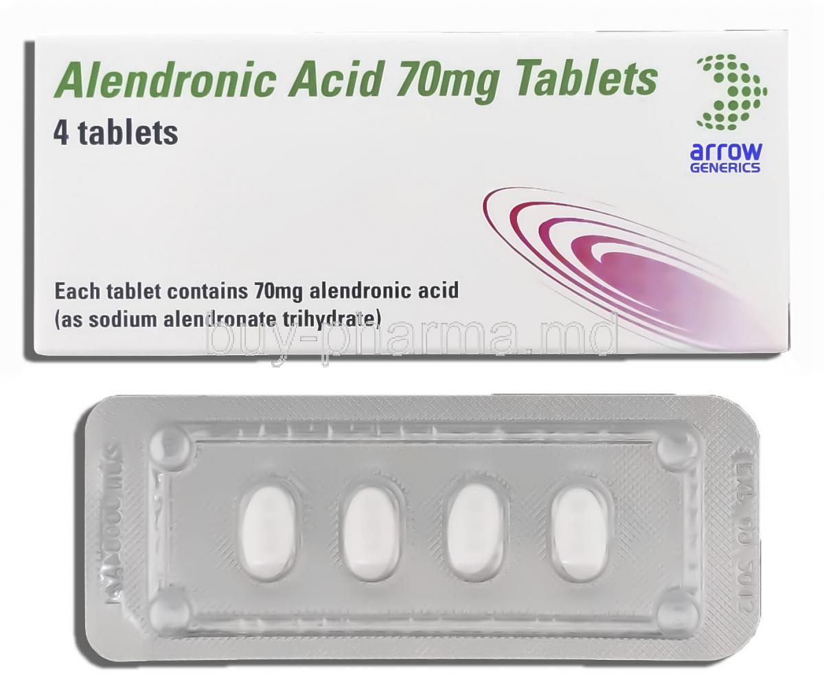 what is alendronic acid 70mg tablets used for