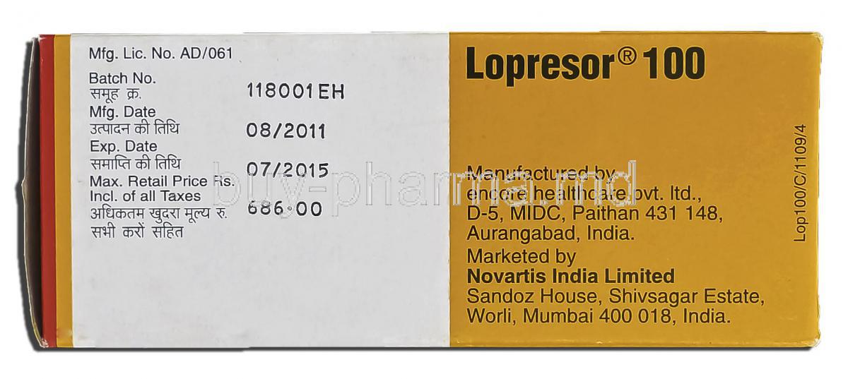 Buy Lopressor Generic Online