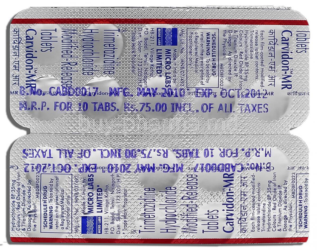 tablet flavedon mr 35 mg price