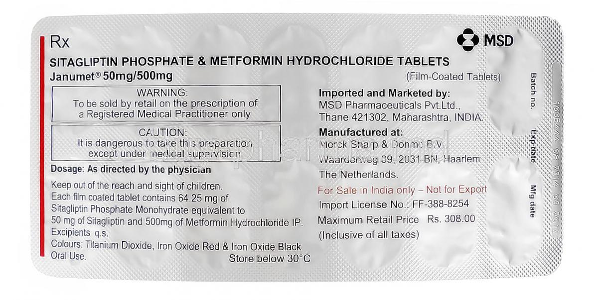 Sitagliptin Metformin