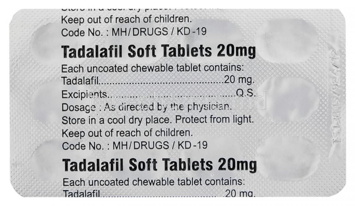 Tadalafil Soft Tabs
