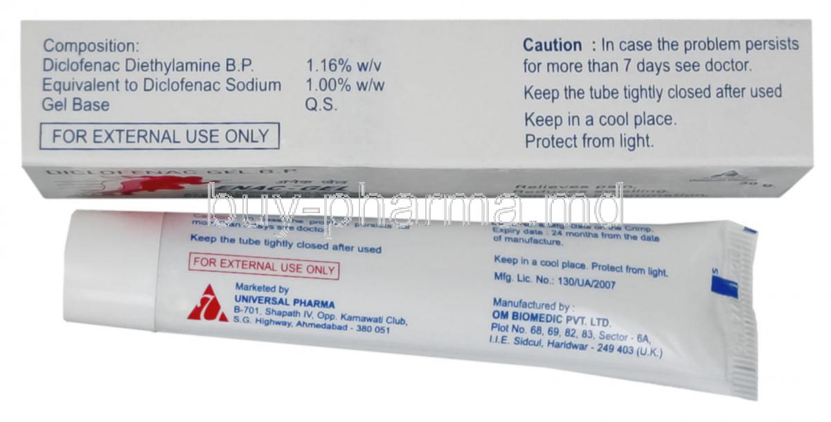 Diclofenac Gel Bp Voveran Emulgel