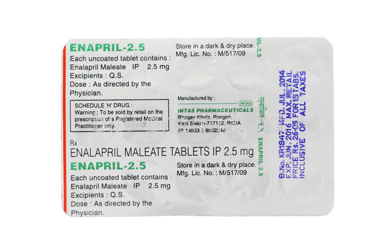 enalapril brand names