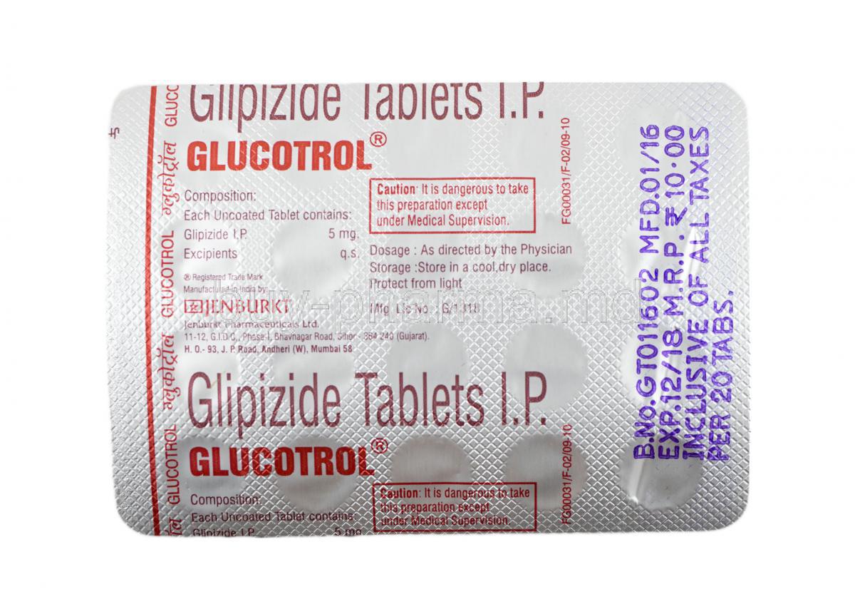 glipizide names