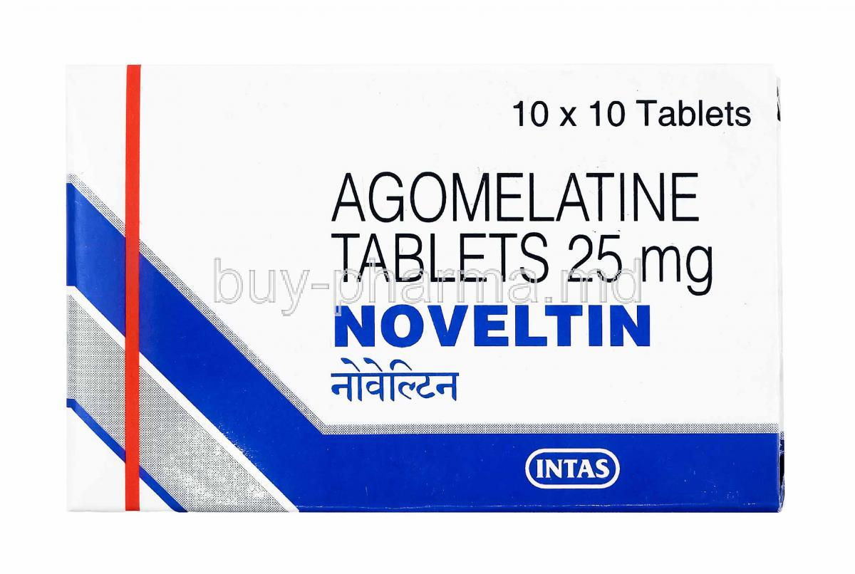 购买阿戈美拉汀 片 ( Noveltin （agomelatine ） ) Online - buy-pharma.md