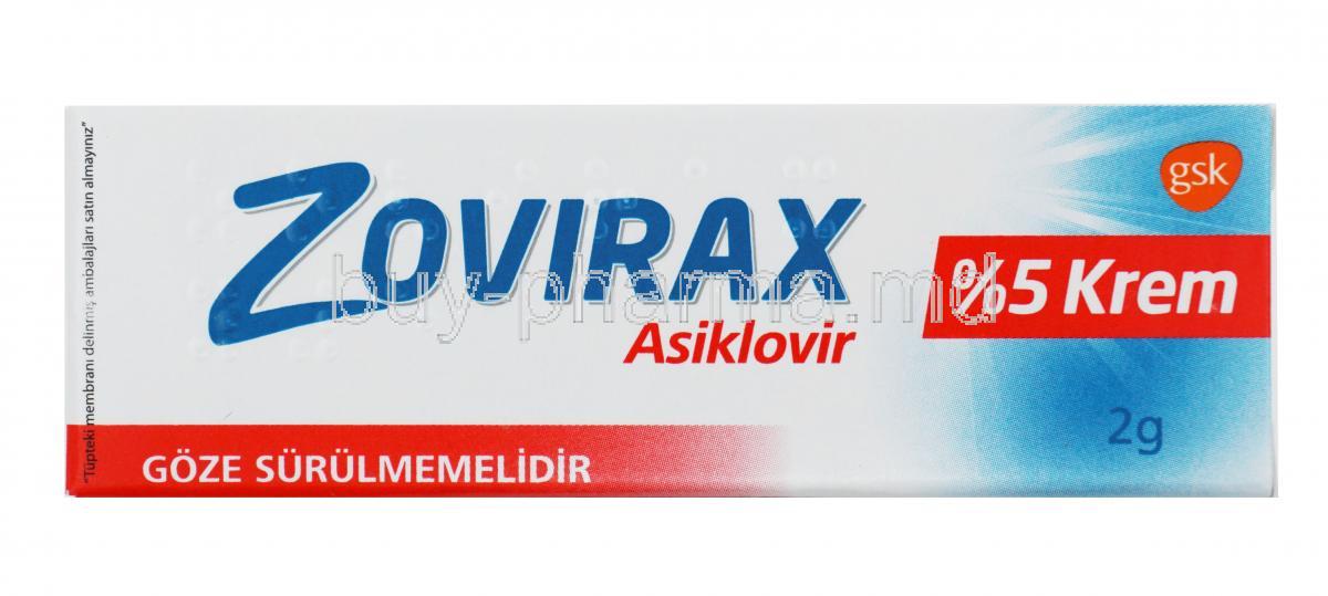 what is zovirax eye ointment used for