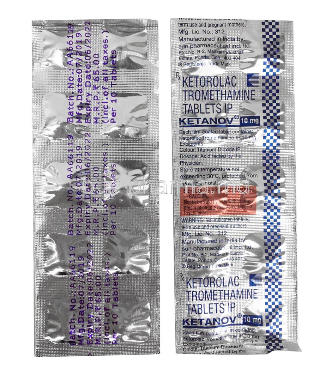 ketorolac 10 mg price
