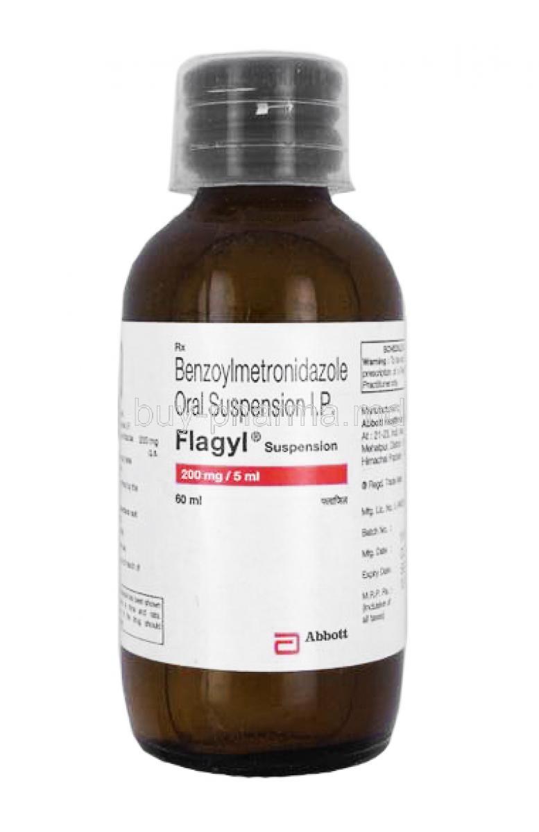 Buy Flagyl Oral Suspension, Metronidazole Online - buy-pharma.md