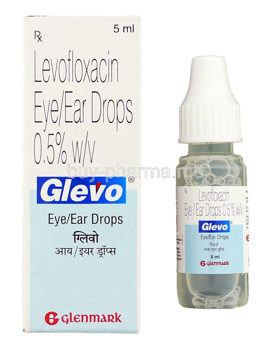 Glevo, Levofloxacin  Eye/ Ear Drops